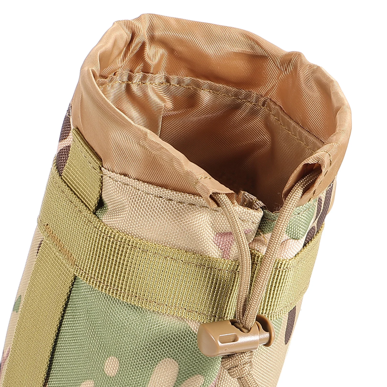 Accesorio para mochila, bolsa para botella de agua, soporte duradero para hervidor de agua para acampar, para senderismo, bolsa de hidratación portátil al aire libre, organizador de viaje