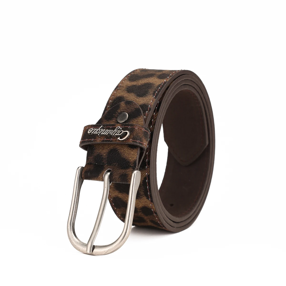 A PU Belt Suitable for Both Men and Women, Combining the Style of Western Denim and Retro, Is Perfect for Daily Casual Outings