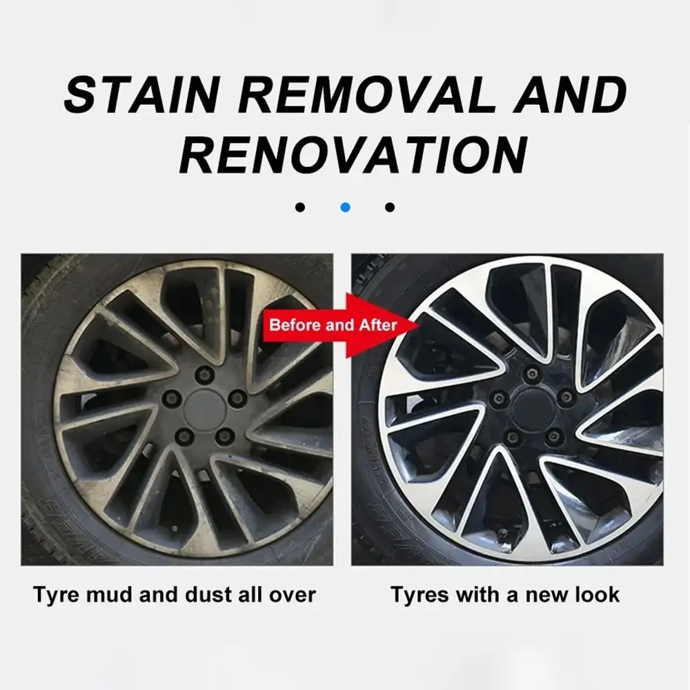 

1 шт., щетка для колес автомобиля из микрофибры, нескользящая ручка, автомобильный аксессуар, щетки для чистки шин, автомойка, легко чистящиеся диски, спицы