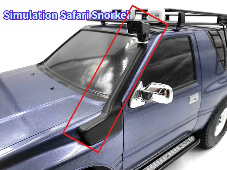 Simulation Safari Snorkel RC Part For Tamiya CC01 1/10 RC Crawler Scale Air Intake Custom Upgrade Decor Replacement Accessories