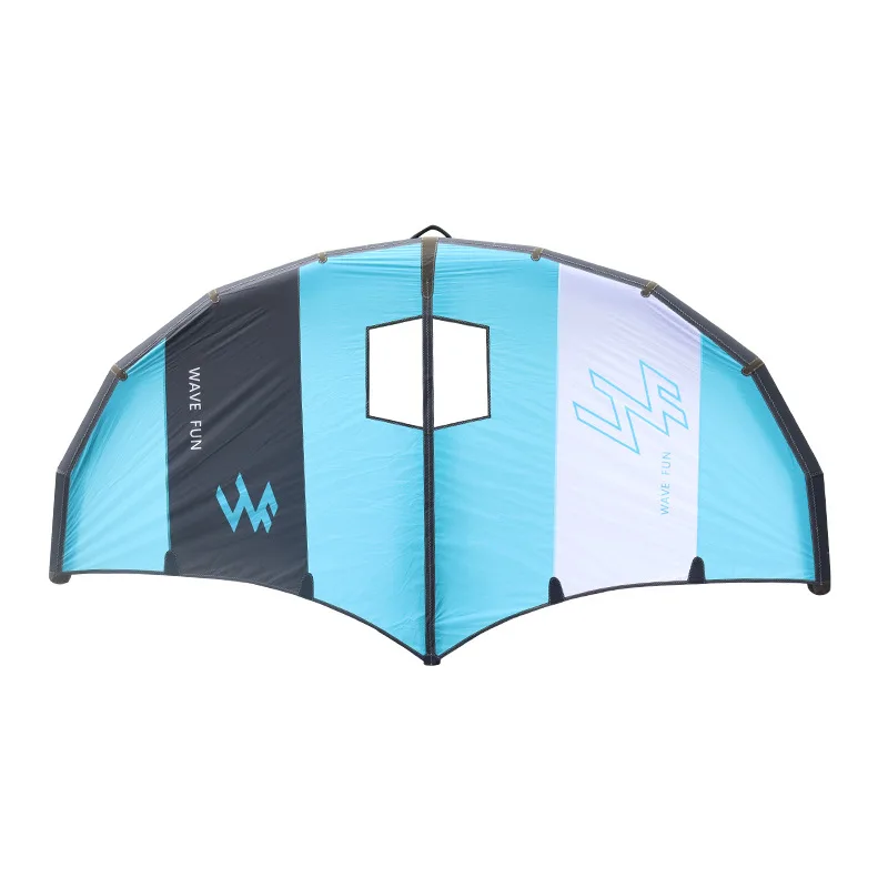 SUP Stand-Up Surfboard Hydrofoil Inflatable Kite Board Combination Set Blue and White Wing Oxford Cloth Water Sports Equipment