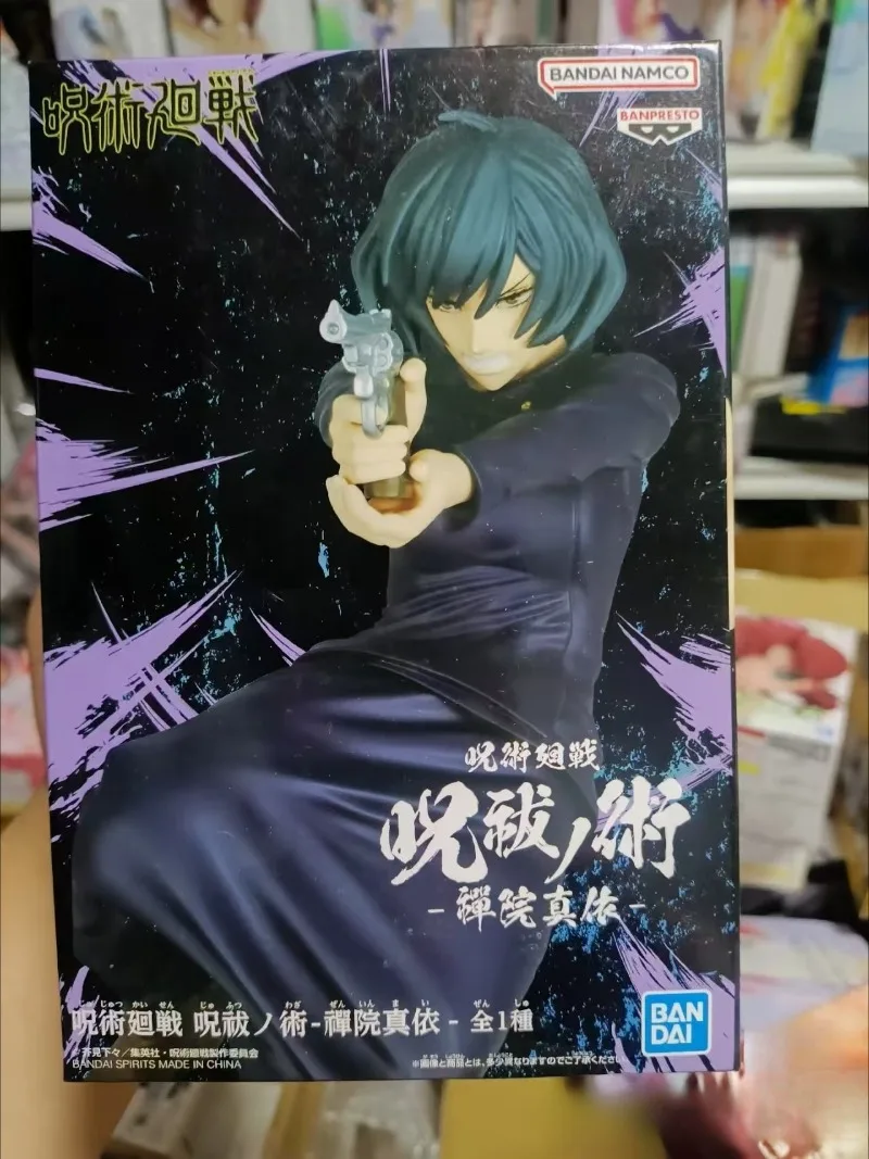 In Stock Bandai Original Banpresto Jujutsu Kaisen Zenin Mai Anime Action Figures Model Toys desktop Ornament collect Gifts