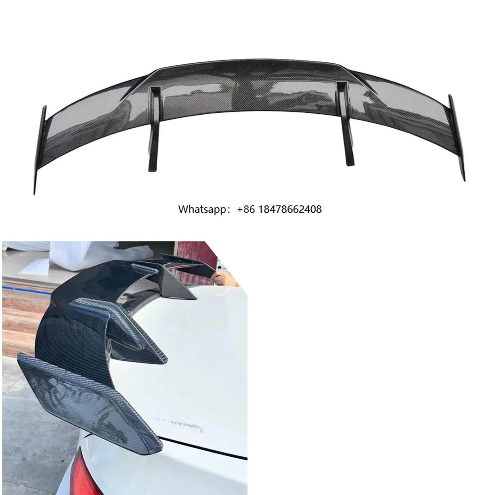 

Wholesale Carbon Fiber Rear Spoiler for M3 G80 M4 G82 Rear Wing