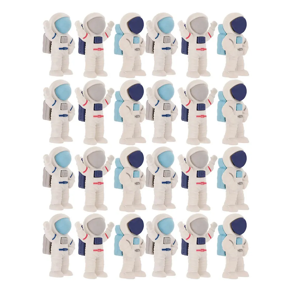 Gommes d'astronautes sur le thème de l'espace, 36 pièces, gommes à crayon en vrac, fournitures scolaires, papeterie cadeaux de fête
