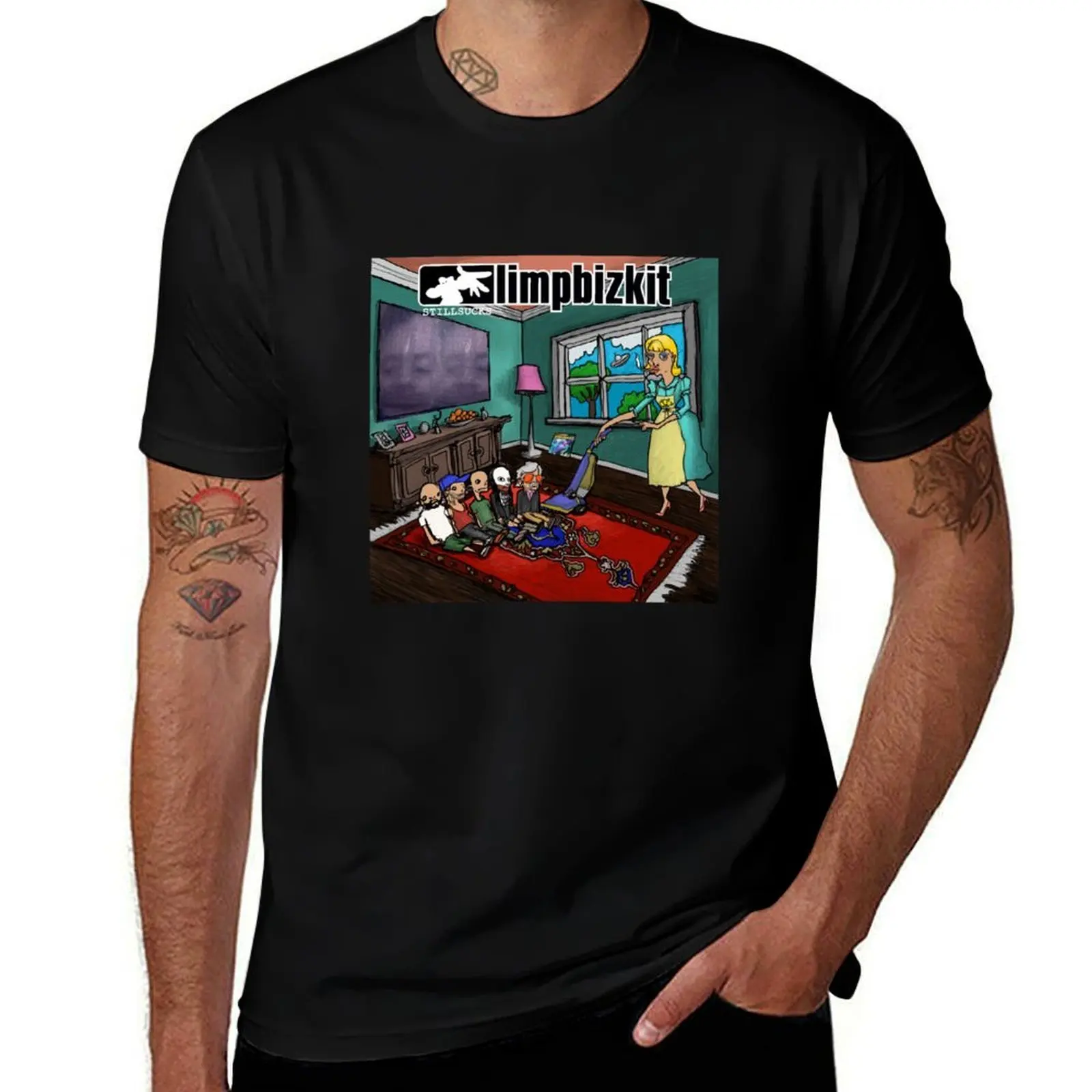 

limpbizkit T-Shirt Basic Short Sleeve T-Shirt for Men