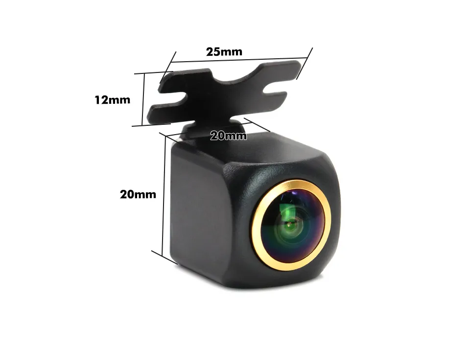 Smartour AHD 1080P 180 Grad Golden Fisheye Einstellbare Auto Vorne Reverse Backup Rückansicht Kamera Für Fahrzeug Android DVD Monitor – Detail 4