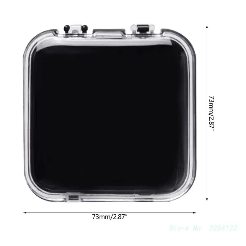 프레스 온 네일 아트 정리함, 아크릴 선물 상자, 플라스틱 보관 용기, 여성용 네일 아트 포장 상자