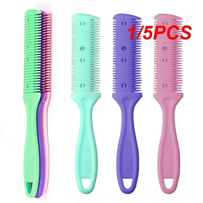 1/5PCS Double-sided Knife Premium Quality Efficient Ergonomic Sleek Design Stylish Precise Cutting Premium Hair Styling Tool Kit