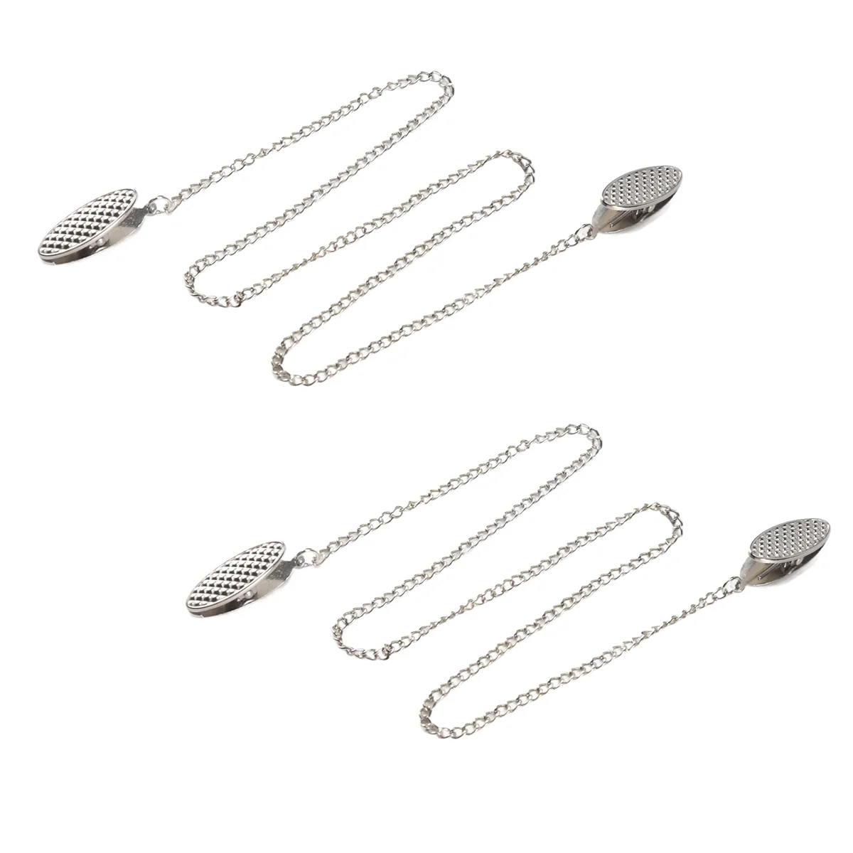 2025+2 Pcs Napkin Chain Napkin Holder Napkin Clips Chain Flexible Lanyard Neck Strap for Seniors Older Adults Children