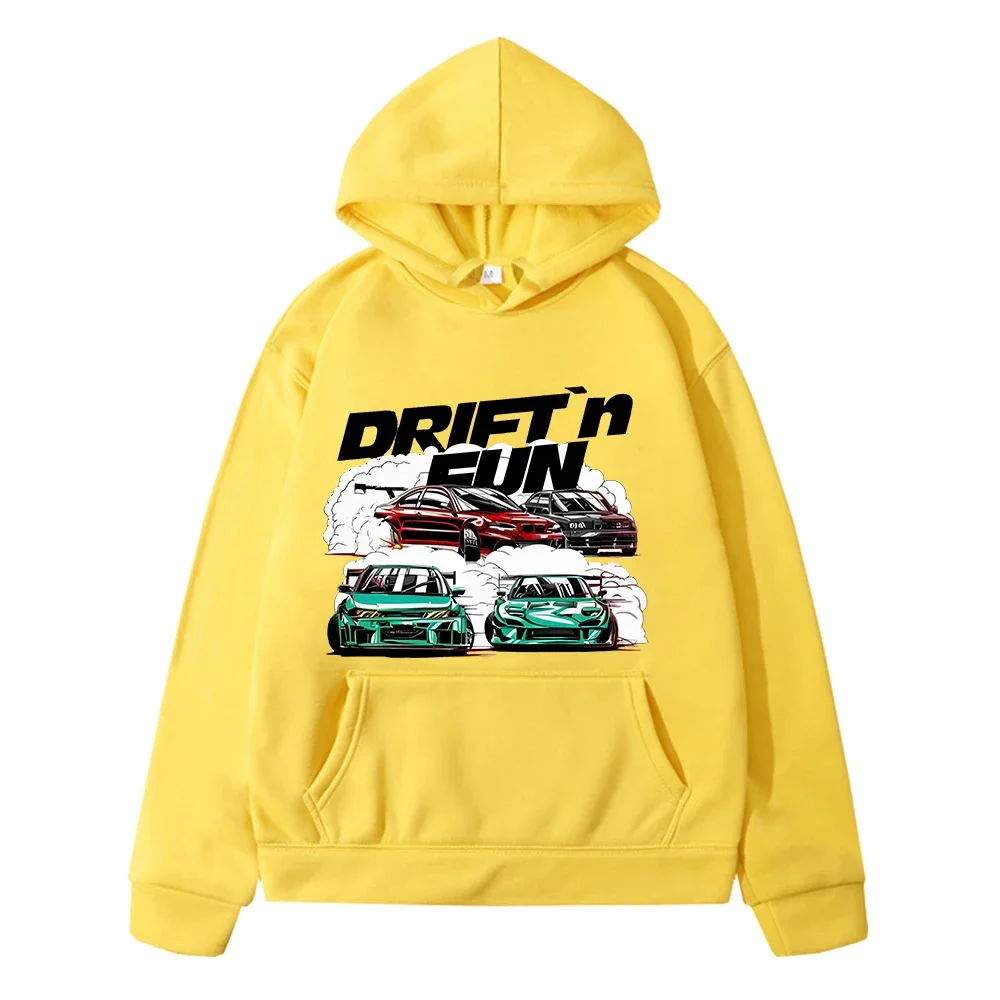 JDM Manga Graphic Hoodies Fleece Sweatshirts boys Girls Kawaii Hoody y2k sudadera Japanese Car anime hoodie kids clothes girls