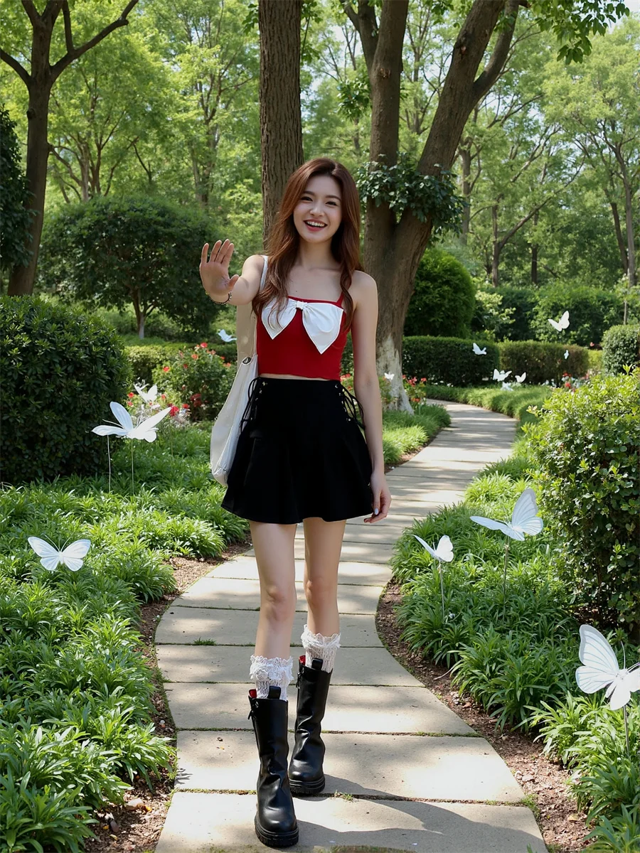 

Black Bandage Mini Skirts Womens Buckled High Jacquard Flare Minimalist Artistic Modern Chic Elegant Feminina Unique Spring