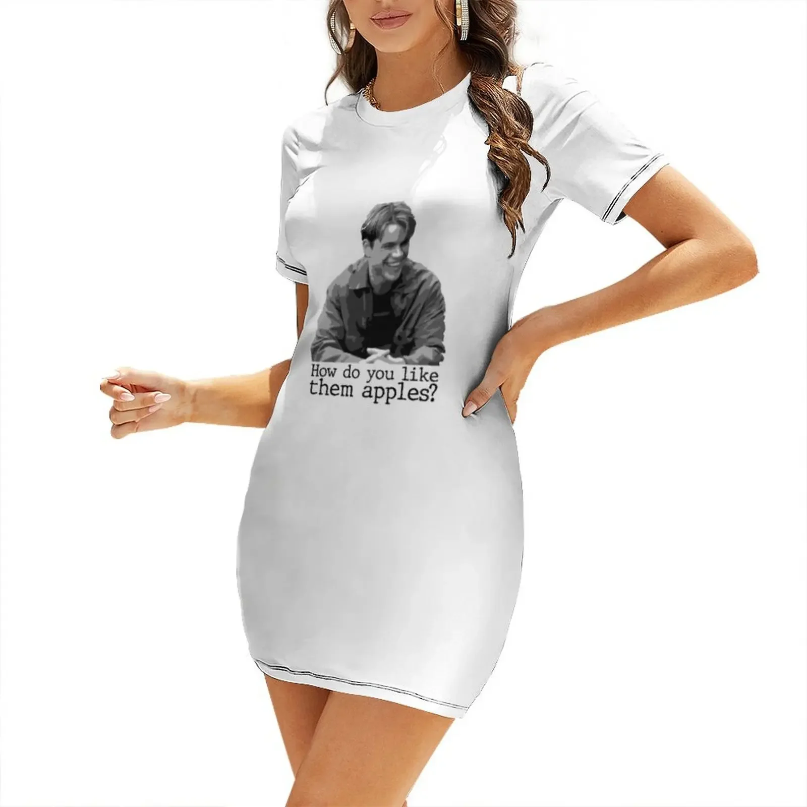 

How Do You Like Them Apples Good Will Hunting Short-Sleeved Dress sexy dress clothing women summer 2025 bandage dress