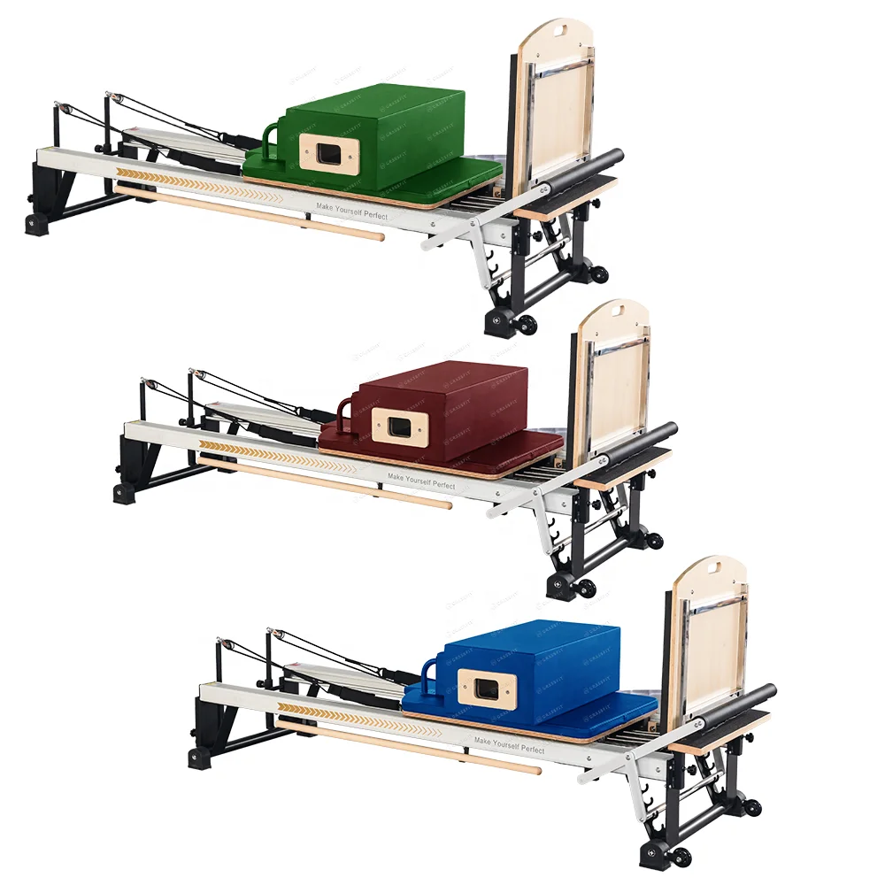 Máquina de Pilates Reformer Pr - Yoga Fitness Pilates Reformer reseña y precio