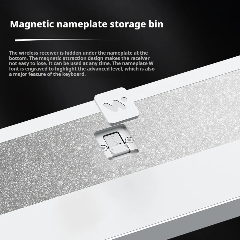 Weikav Stars80 V2 ثلاثة أوضاع لوحة المفاتيح الميكانيكية الألومنيوم التخصيص Qmk/من خلال الإفراج السريع 8000mah Rgb هيكل طوقا