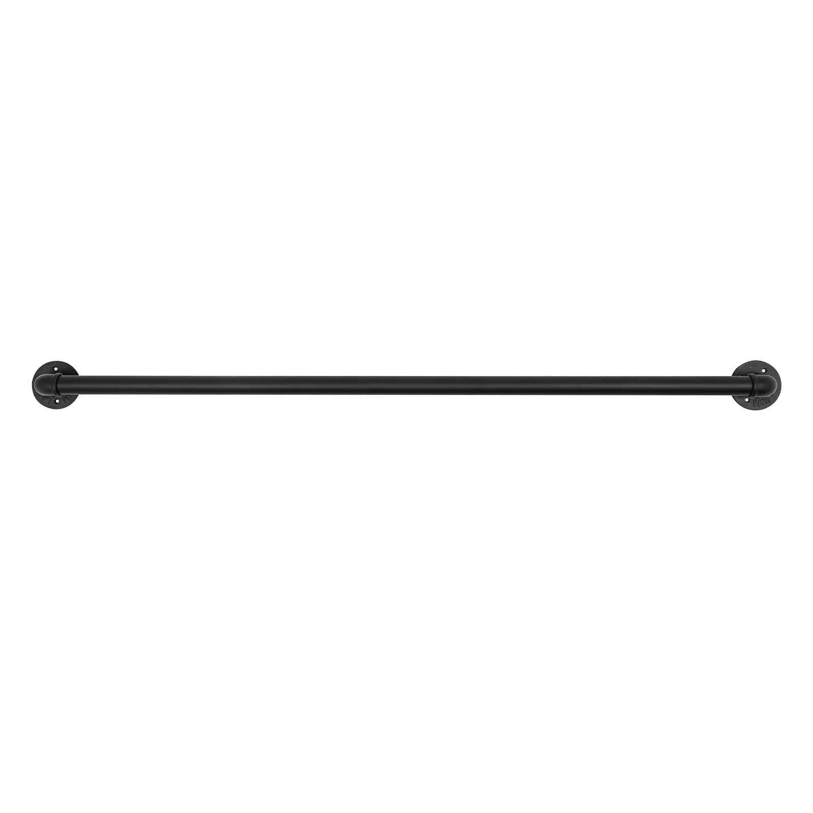 Wall-mounted Stair Handrails，3.66m Total Length Galvanized Iron Pipe Metal Stair Railing, Rust and Heat Resistant, Safe Guardian