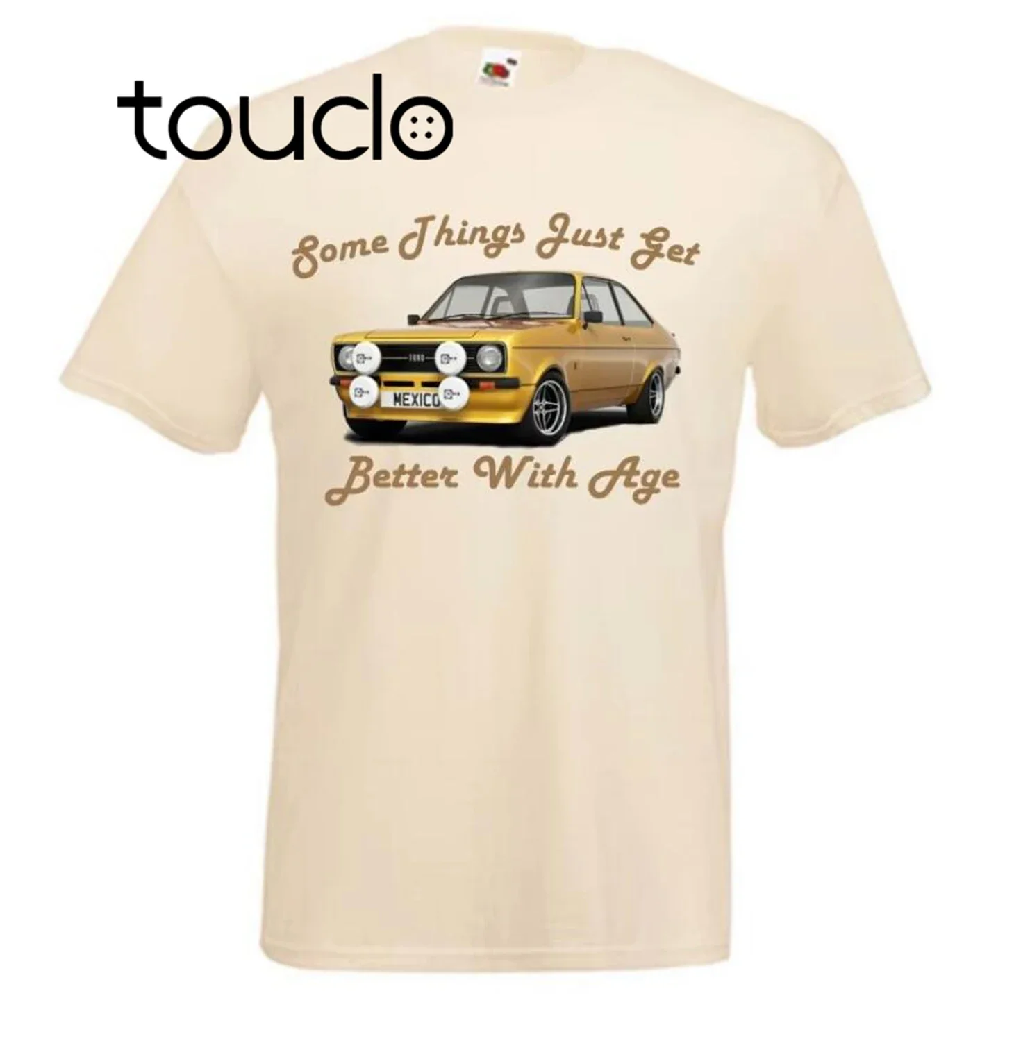 Hot Sale American Classic Muscle Car Escort MK2 Mexico 1600 Car Things Get Better with Age Printed T Shirt