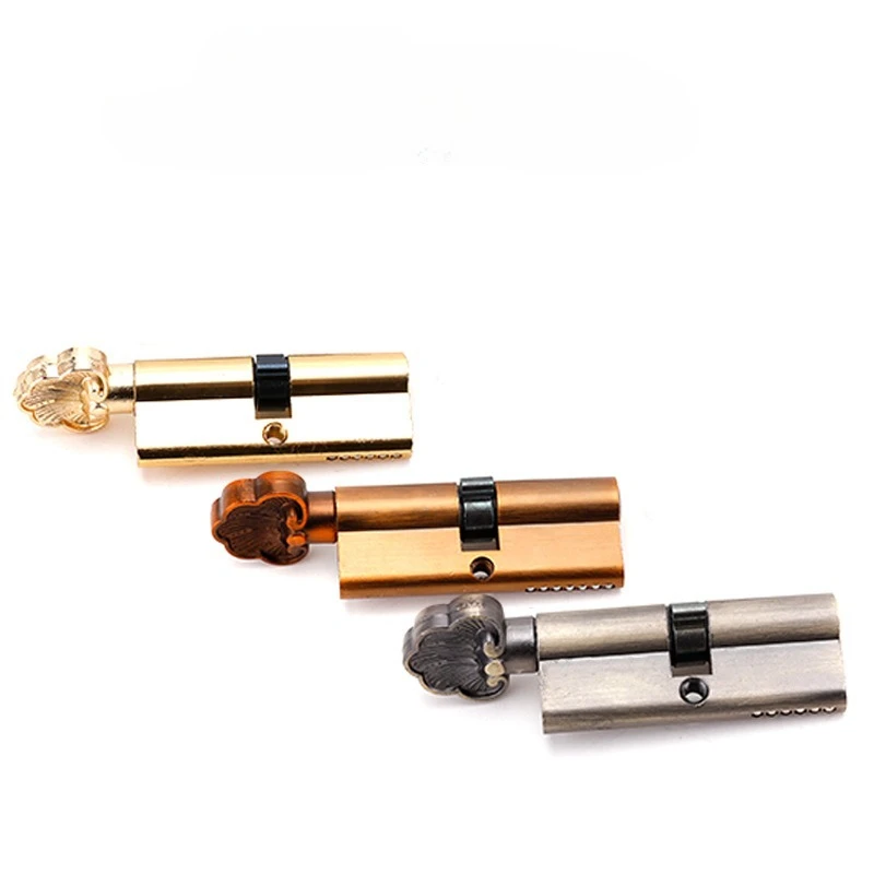 

Золотые знакомые пряди, коммерческий сердечник, цилиндрические массаы для внутреннего дверного замка, 70 мм, деревья, перекрещивающиеся цепи, головка, латунь
