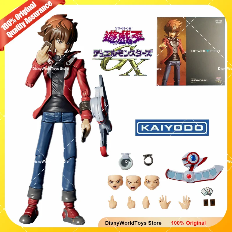 

100% original Kaiyodo Revoltech Jyudai Yuki Yu Gi Oh Duel Monsters GX DX Version Genuine In Stock Figure Model Toys