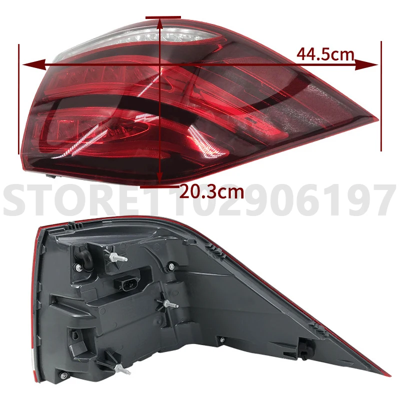 for 2015-2019 W166 Mercedes Benz ML/GLE 300 320 350 400 500 550 Taillights Rear Lamp 1669065501 1669065601 1669065901 1669066001