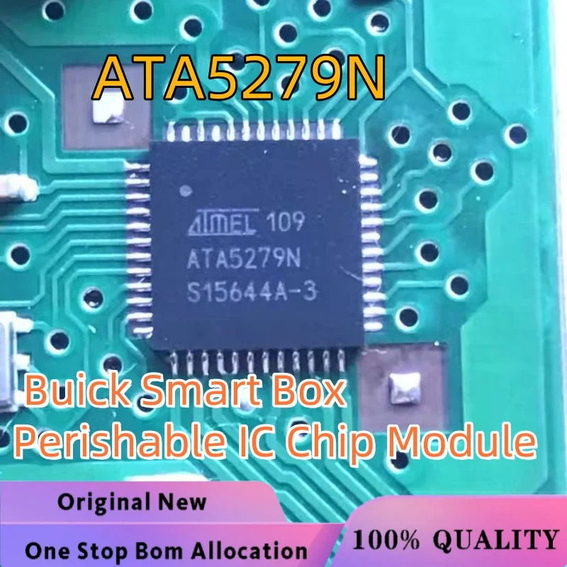 1PCS New ATA5291 IC QFN ATA5279N Intelligent Computer Board Receive Transmit Motor Drive Leakage Protection QFN Chip IC Module