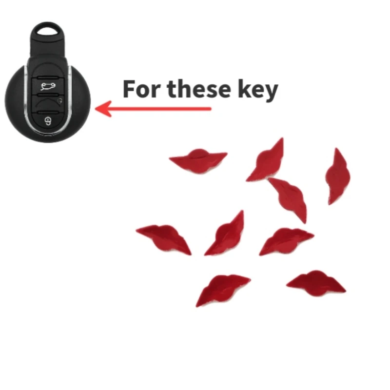 10Pcs/Lot DIY Emblem Logo Replacement Sticker Emblem  For BMW Mini remote key shell