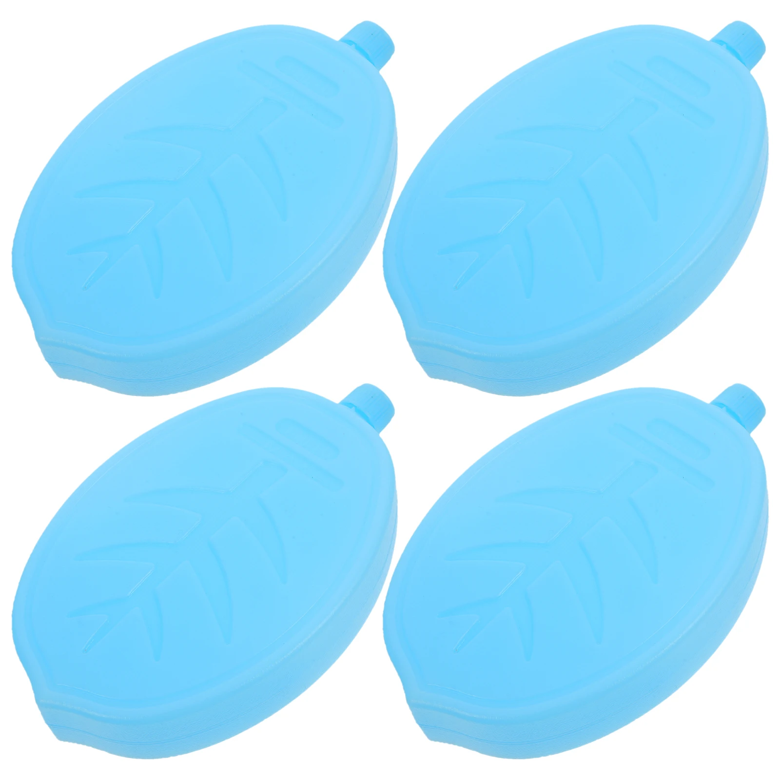 

4 Pcs Ice Crystal Box Reusable Cooling Containers Portable Ice Packs for Camping Hiking Cooler