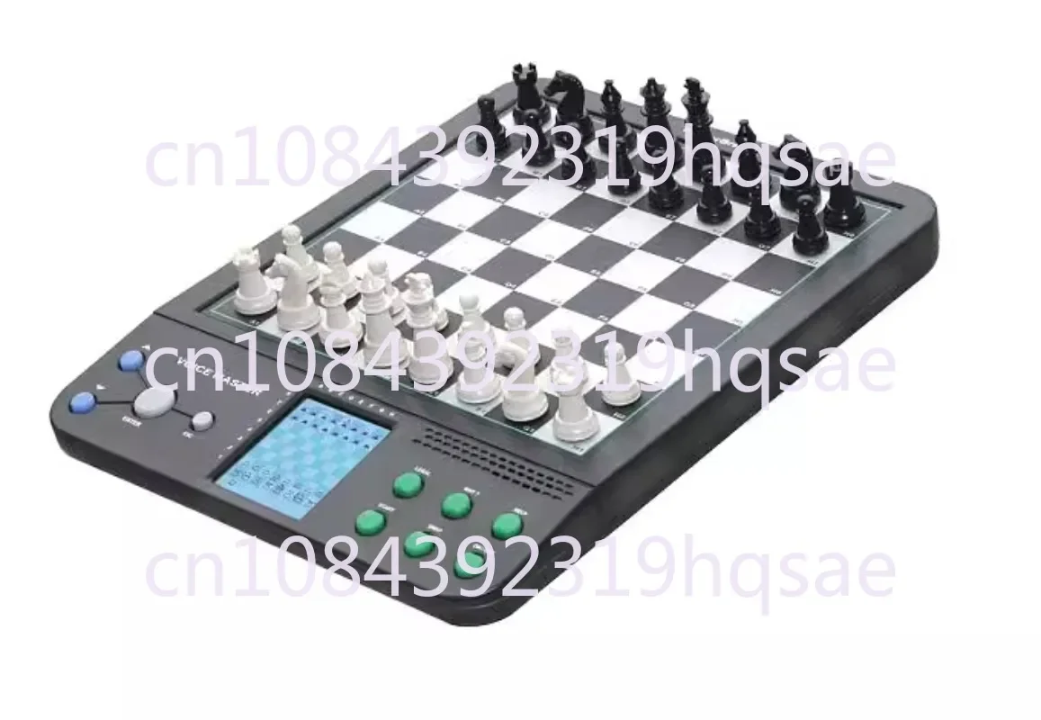 Beginners Chess Computer Electronic Board with Talking English Germany Magnetic Chess Pieces Self Teaching Program