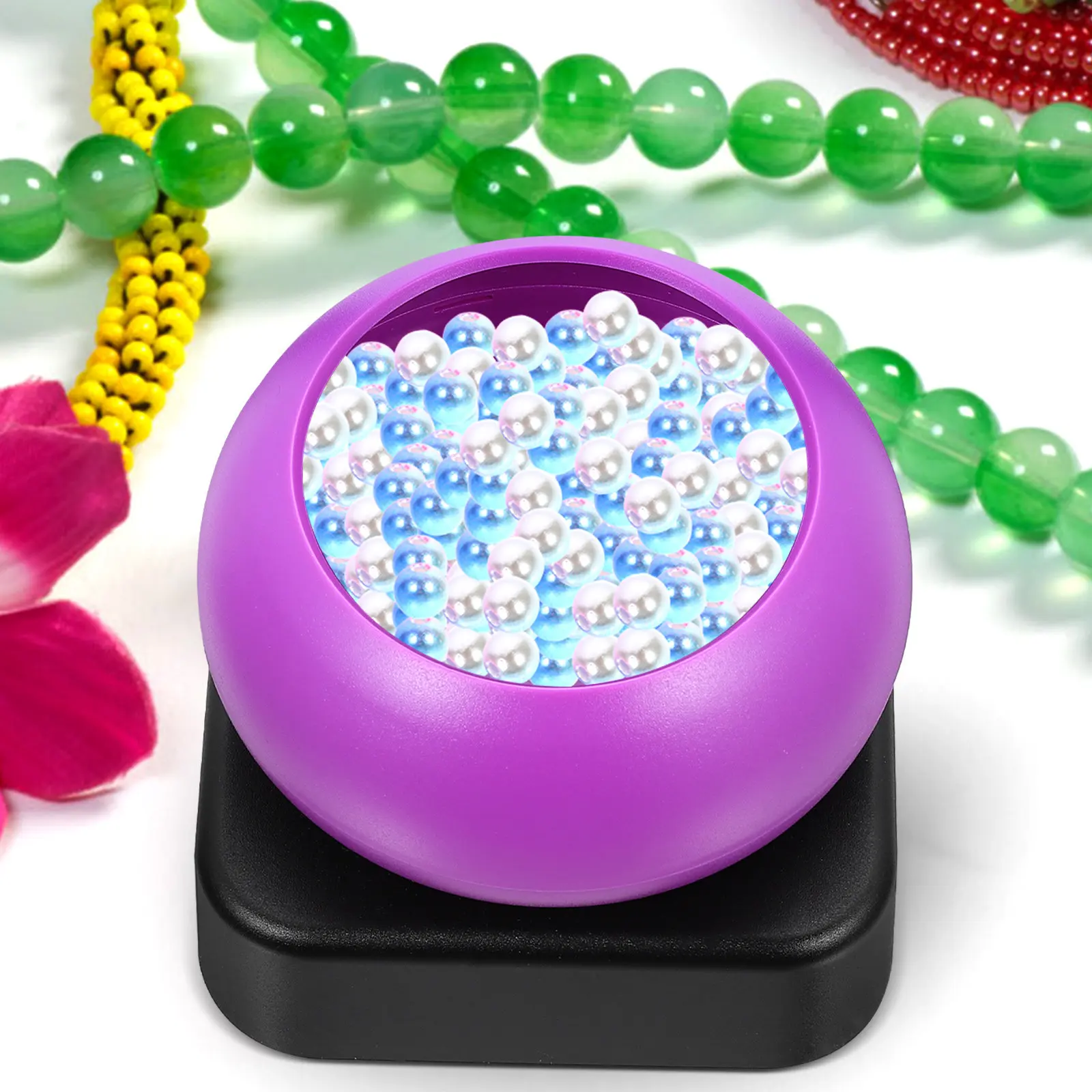 machine-a-perler-electrique-diy-bol-rotatif-construction-robuste-en-abs-outil-de-perlage-facile-a-utiliser-pour-petites-perles-et-liquides