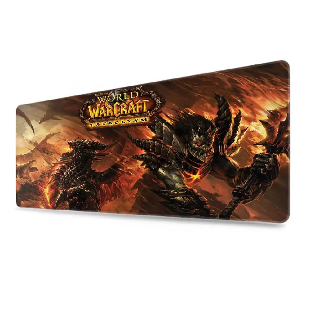 Lich König Mauspad Spiel Welt von Warcraft HD-Druck Gummi Gaming Mouse pad 80x30cm große Maus matte PC Gamer Wow Schreibtisch matte xxl