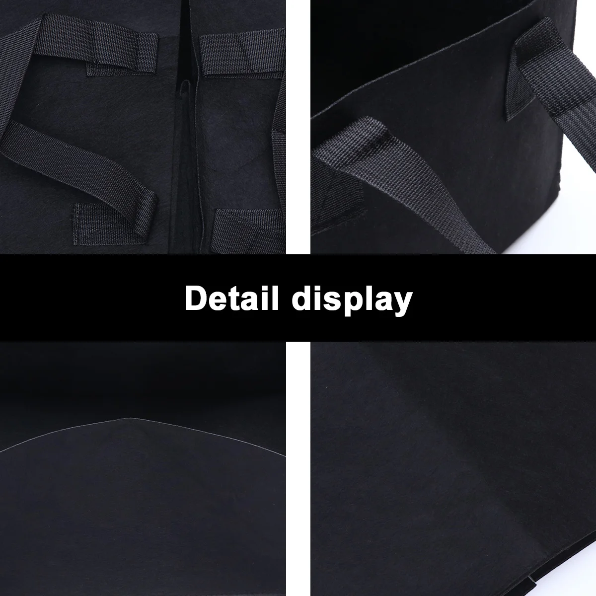 

2pcs Planting Grow Bag Lightweight Eco friendly Vegetable Cultivation Felt Planting Bag Pouch Gardening Container