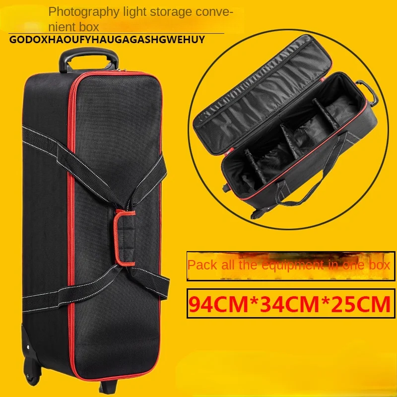 Suitable for CB-06 Flash Photography Trolley Luggage Package Set Photography Lighting Package Photography Bag Trolley Bag Medium