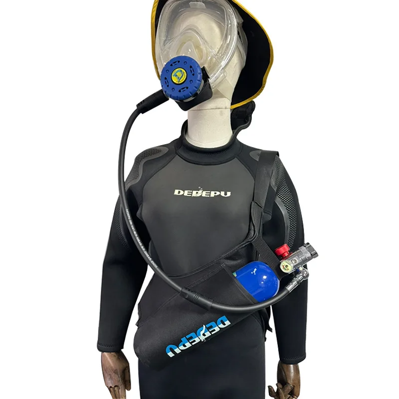 Integrated face diving mask snorkeling silicone swimming adult mask camera mask camera