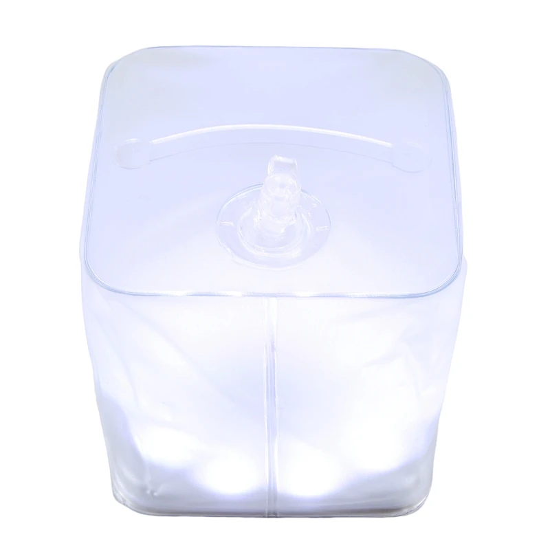 Romantic Camping Dimmable Inflatable Foldable White Light Adjustable Travel Square Outdoor Camping image 4