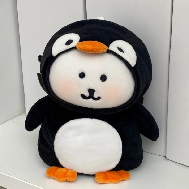 

The New Penguin One-Piece Doll Outfit Is Suitable For 10-13cm Self Bear Head Set With High Beauty Cotton Doll Dressing