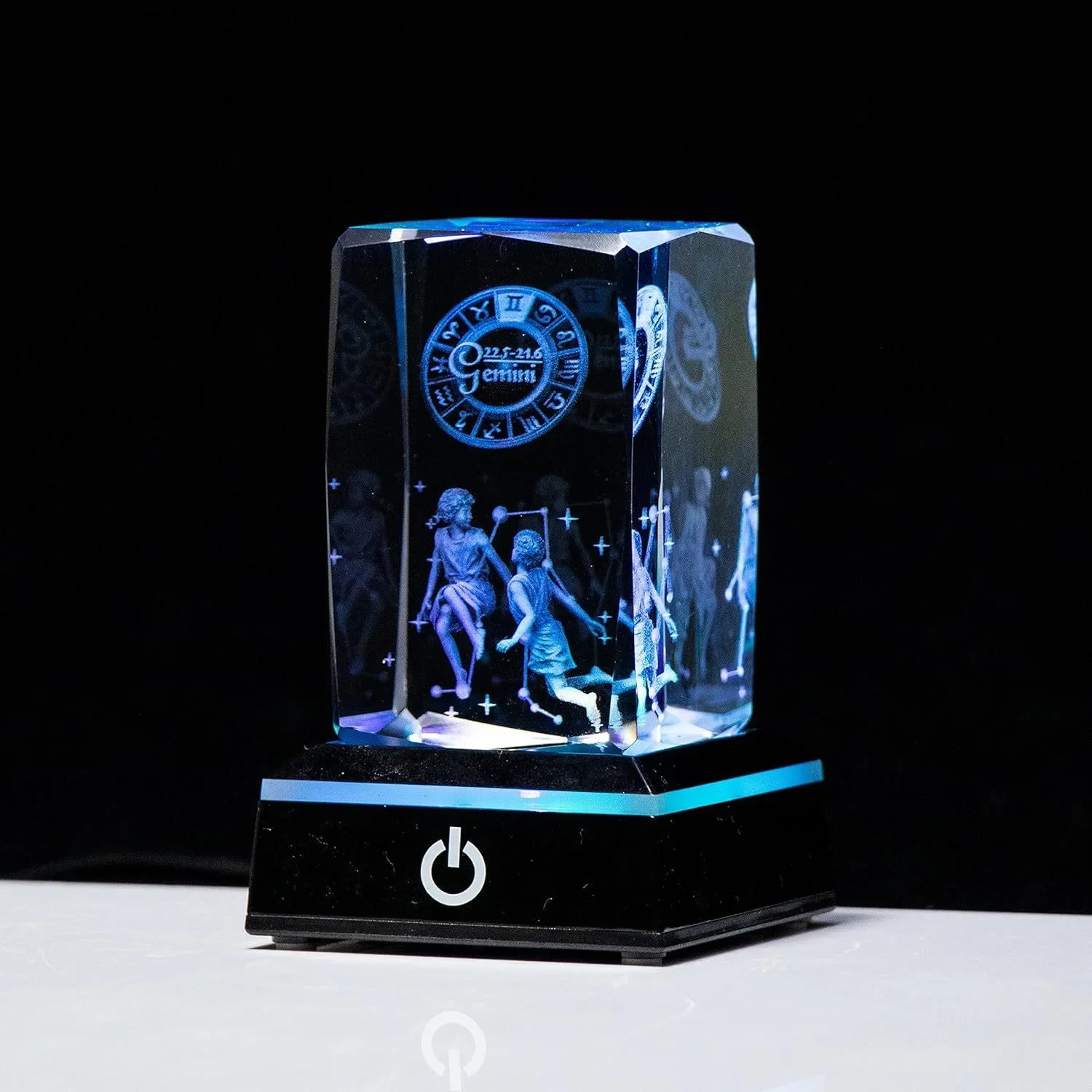Creative And Exquisite Inner-carved Crystal Glass Table Decoration Gift For The Twelve Zodiac Signs