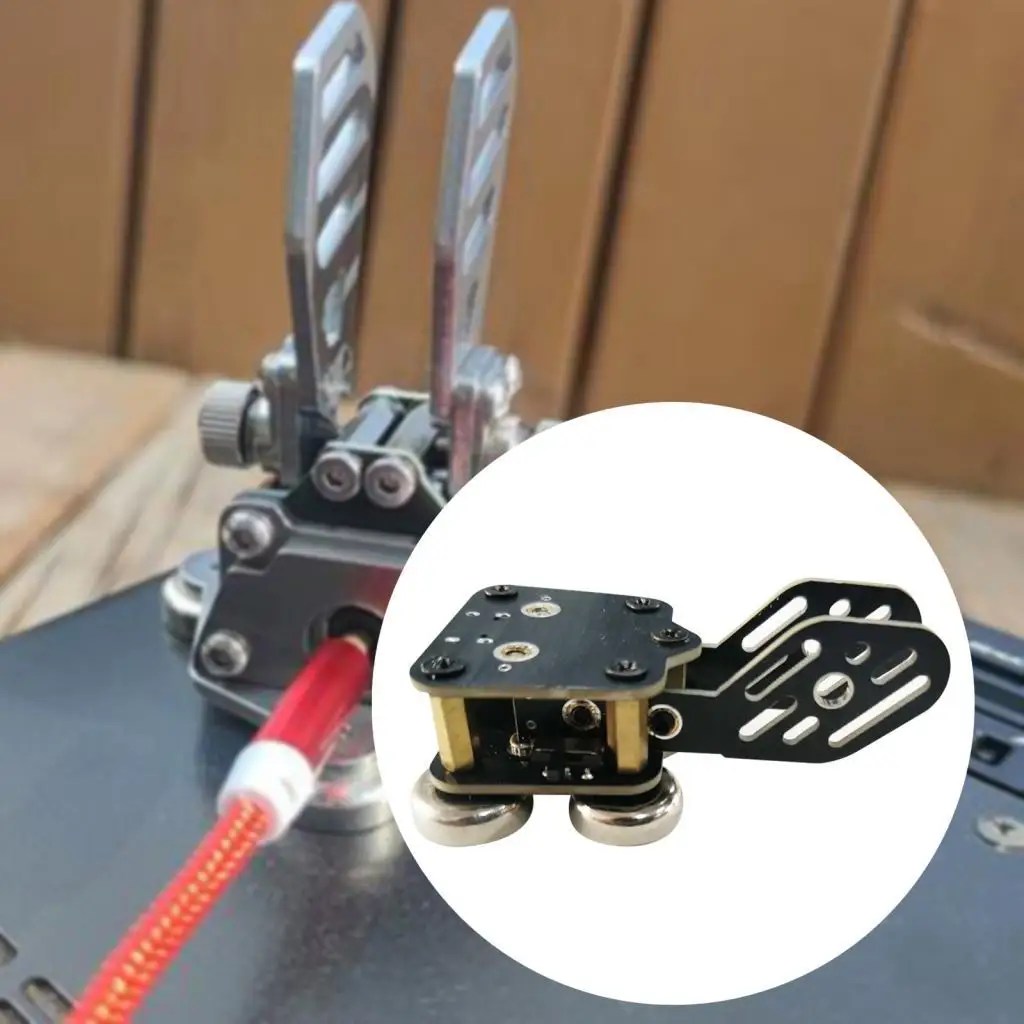 Mini Automatic Morse Key Morse Practice Key Double Paddle 3.5mm Sound Jack for Desktop Decor Computers Broadcast Enthusiasts