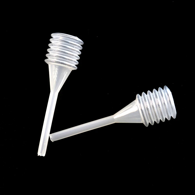 10pcs Laboratory Sample Transparent Pipette Disposable Plastic Dropper Spring Tube Small Science Textbook Room Supplies