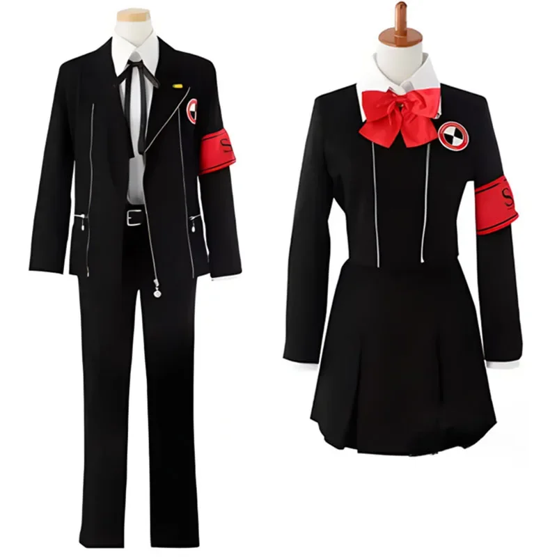 

Game Costume Yuki Makoto Cosplay Uniforms Persona 3 Reload Yukari Takeba Uniform Skirts Private Moonlight Academy School Uniform