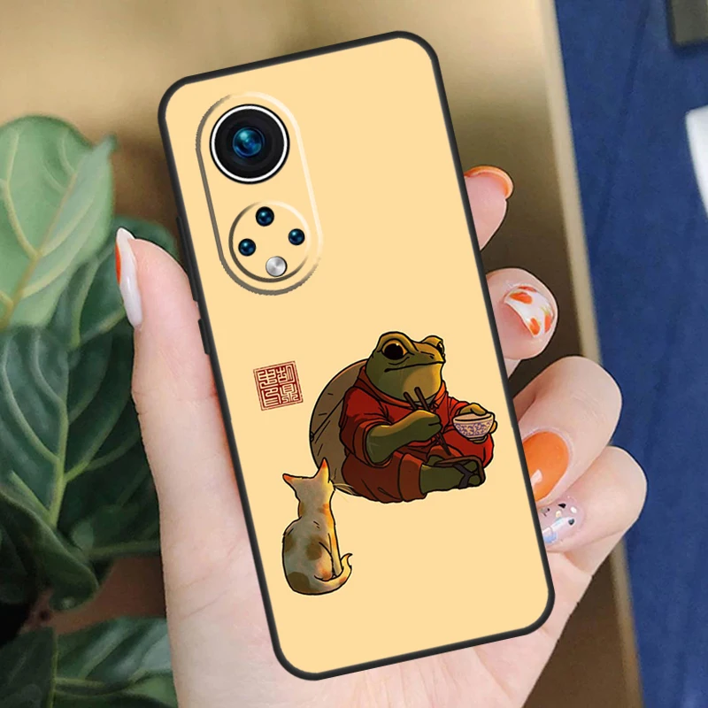حافظة الضفدع وابنه لهاتف Honor X8b X9b X9a X8a X8 X9 X9c 50 70 90 Lite Honor 200 Pro Magic 7 5 6 Lite Cover