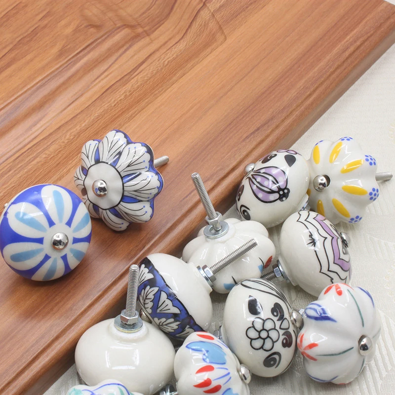 Beicai Chinese Style Drawer Wardrobe Hardware Handle Antique Bedroom Vanity Cabinet Door Knobs Furniture Hardware Accessories