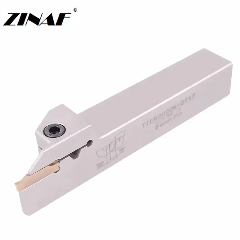 Tter-cnc Torno Usinagem de Corte Suporte para Ferramentas Groove Mola de Aço para Tdc Tdj Carbide Insert 1010 1212 1616 2023 252523