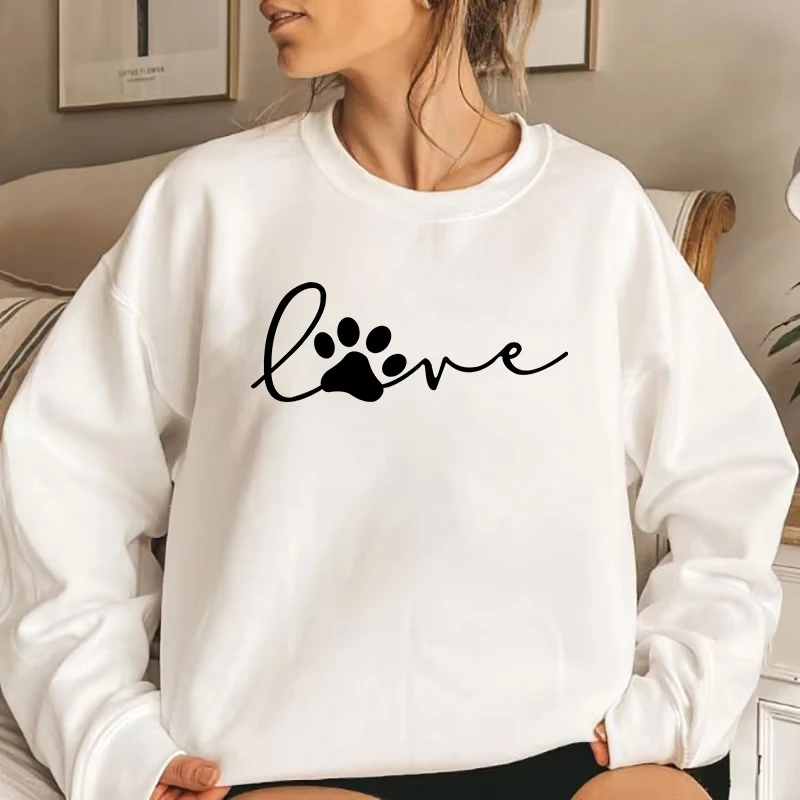 

2025 Hot Sale Women's Spring Autumn Warm Hoodies High Quality Ladies Daily Casual Sports Sweatshirts Urban Fashion Cute Pullover