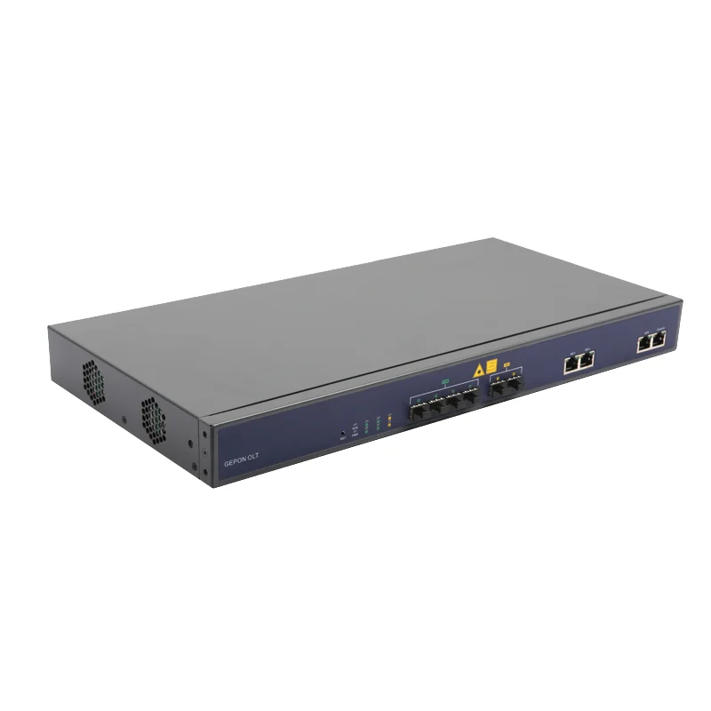 High performance 1U 19 inches Layer 2 EPON 4 PON port OLT with WEB/CLI/EMS Management EPON OLT for FTTX FTTH FTTB