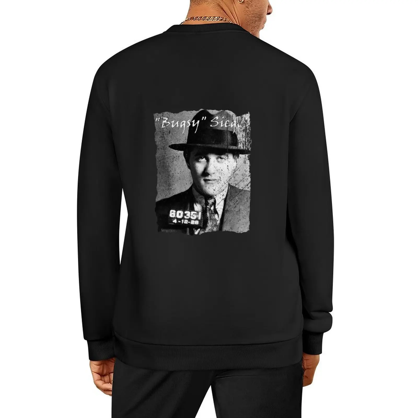

Gangsters, Bugsy Siegel Pullover male clothes men's sweat-shirt japanese style tracksuit men winter man sweatshirt