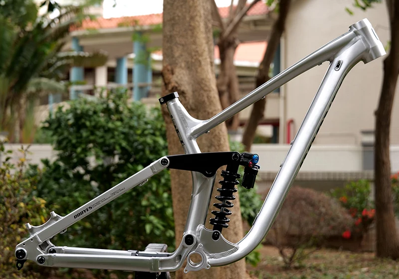 

Aluminum Enduro MTB Frame, Full Suspension Boost, 148x12mm, 29/27.5ER, 4 Links MTB Soft Tail, DH AM ,EU Stock,DPD