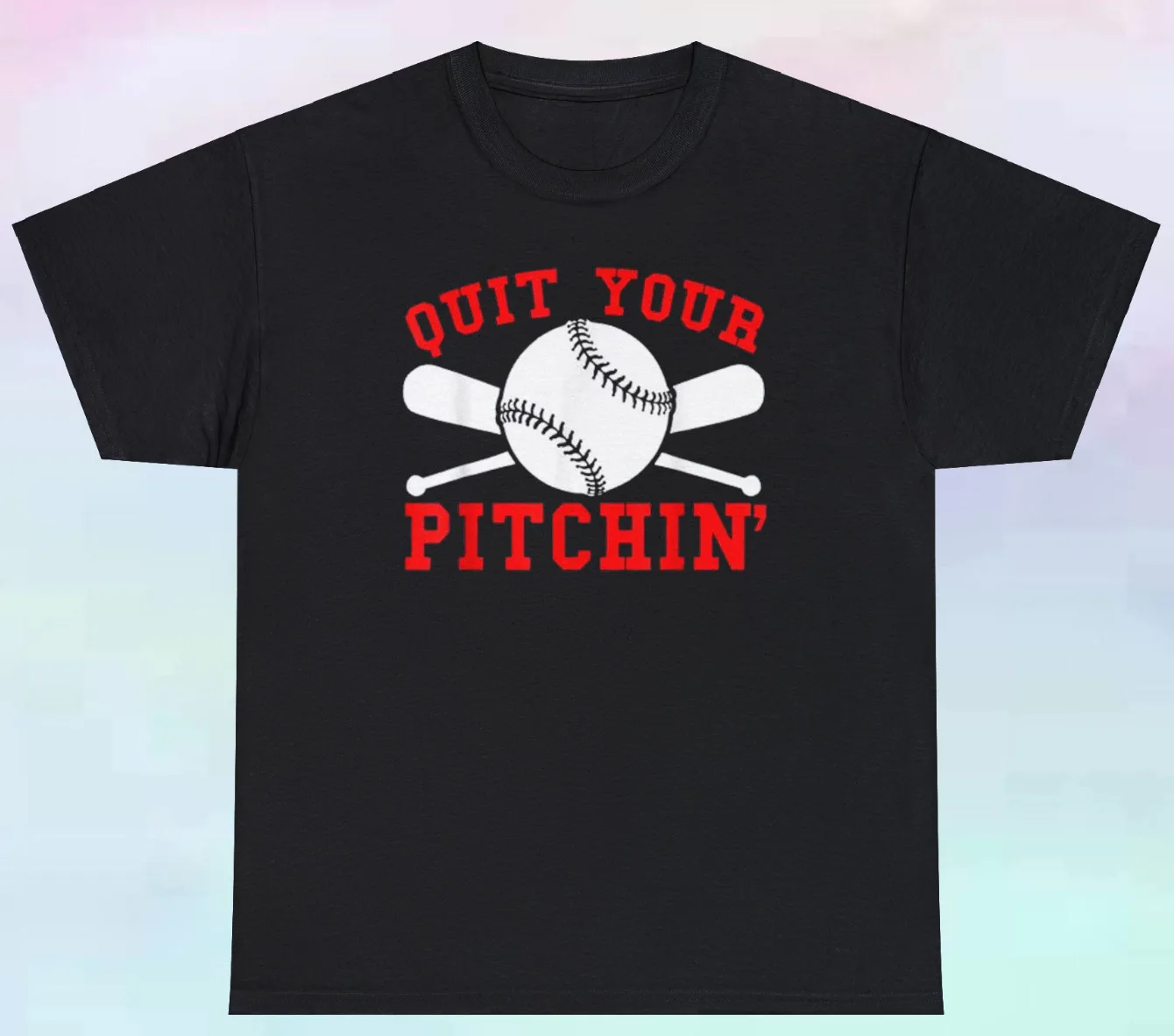 

Men's Baseball Quite Your Pitching Shirt | Funny Sports Baseball Player | S-5XL