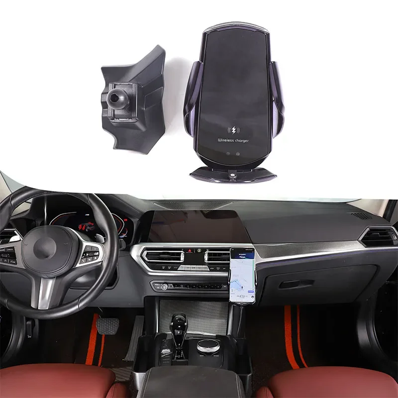 

For BMW 3 Series G20 2020-2022 Car center control air outlet side mobile phone holder ABS Auto Accessories 1 Pcs