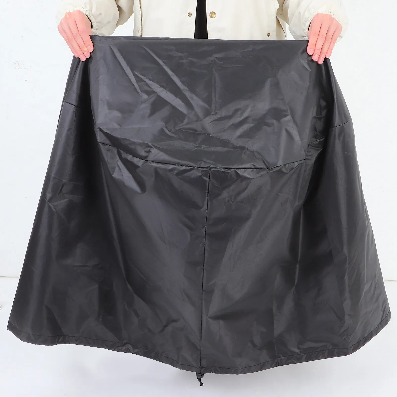 

Black Waterproof Silver Coated 420D Fabric Cover for Outdoor Patio Garden Pool Washing Machine Water Tank Greenhouse Stock Tank