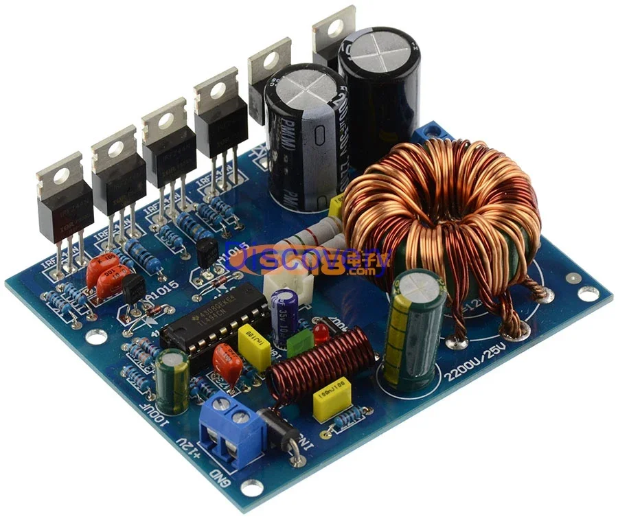180W DC Single DC12V to Plus or Minus 12 to 36V Car Amplifier Boost Switching Power Supply Board Adjustable Voltage