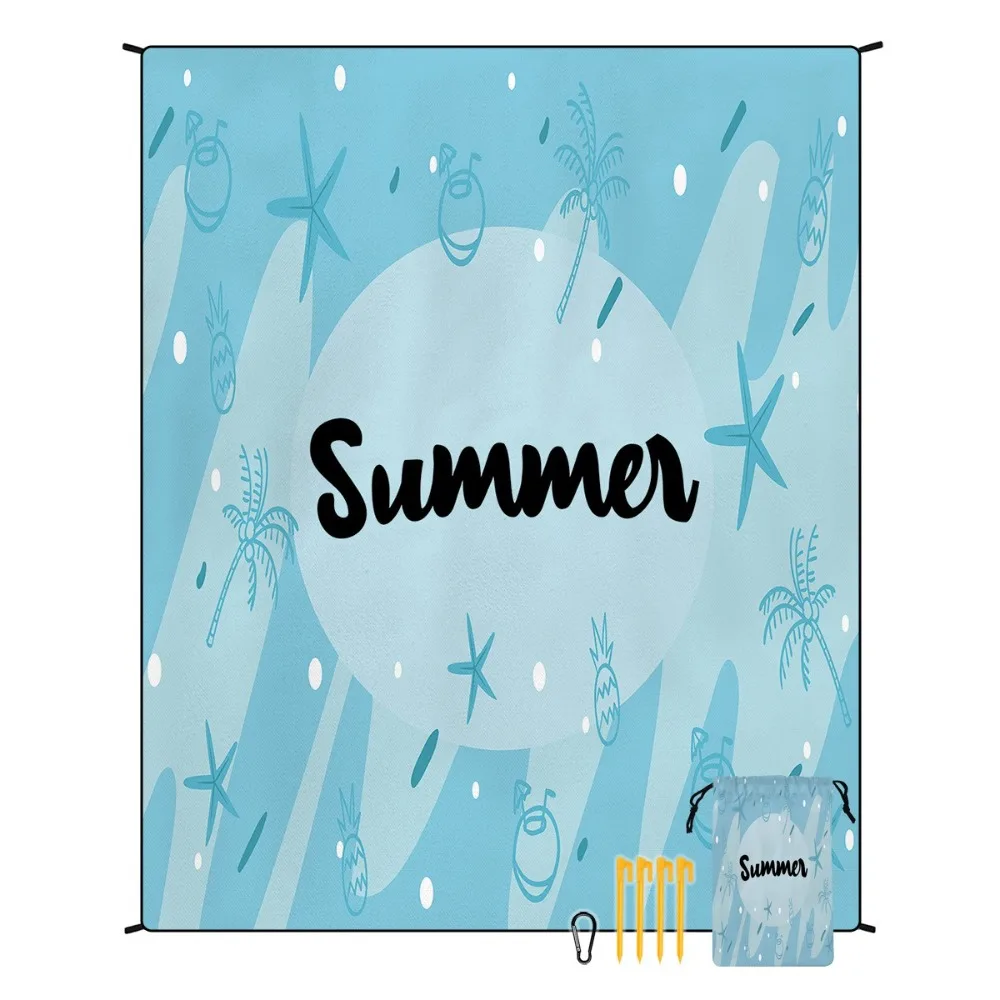 Summer Swim Quick-dry Beach Towel 180x220CM Picnic Blanket Outdoor Travel Yoga Mat Microfiber Bath Towel Camping Beach Blanket